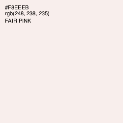 #F8EEEB - Fair Pink Color Image